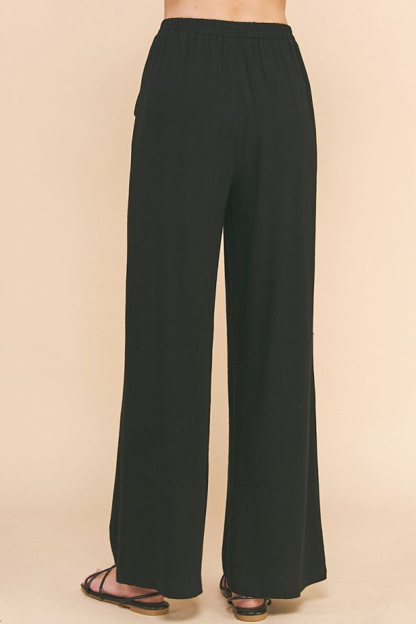 Soft Linen Pants with Pockets