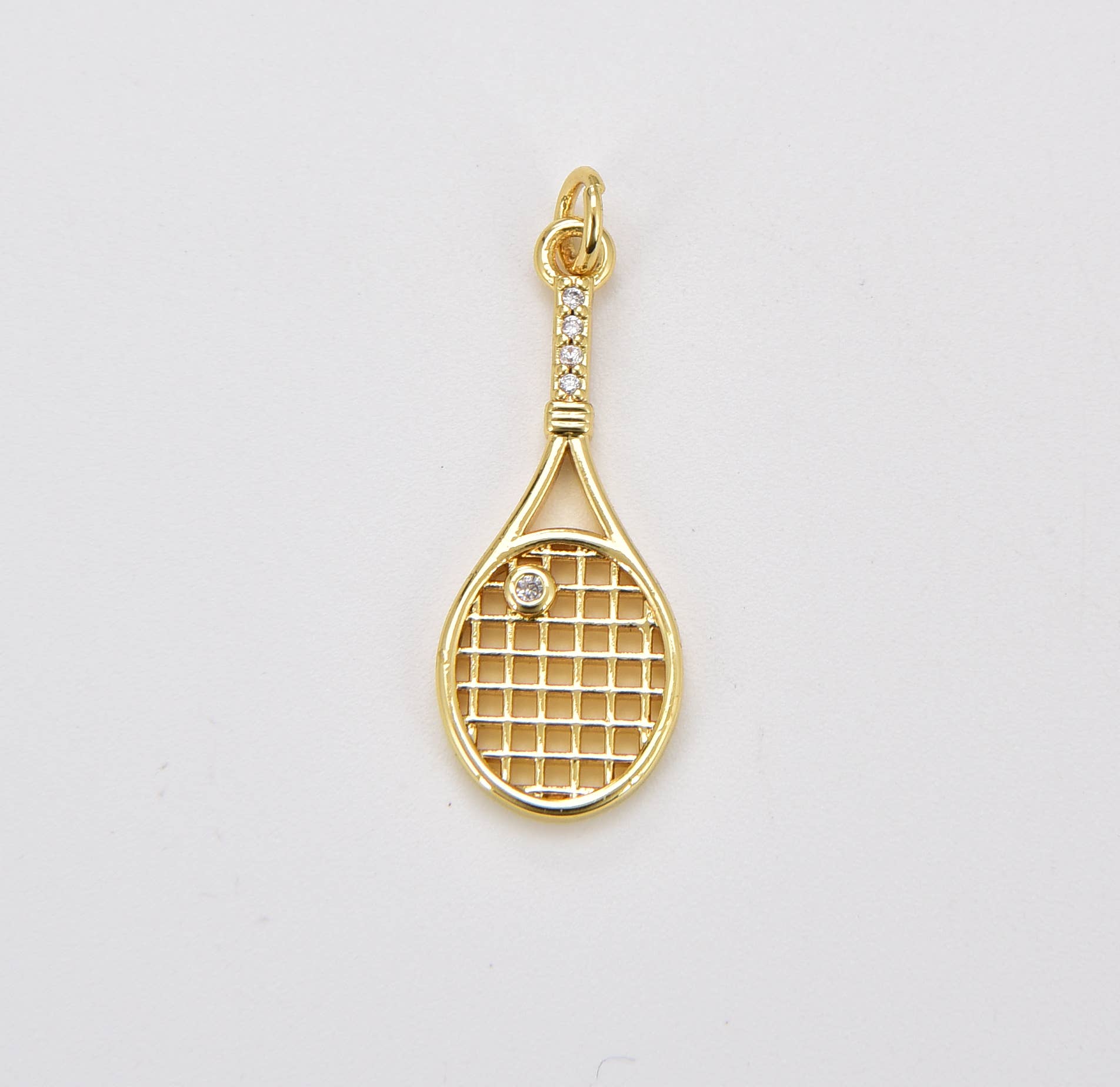 Tennis Racket Charm Beads Creation