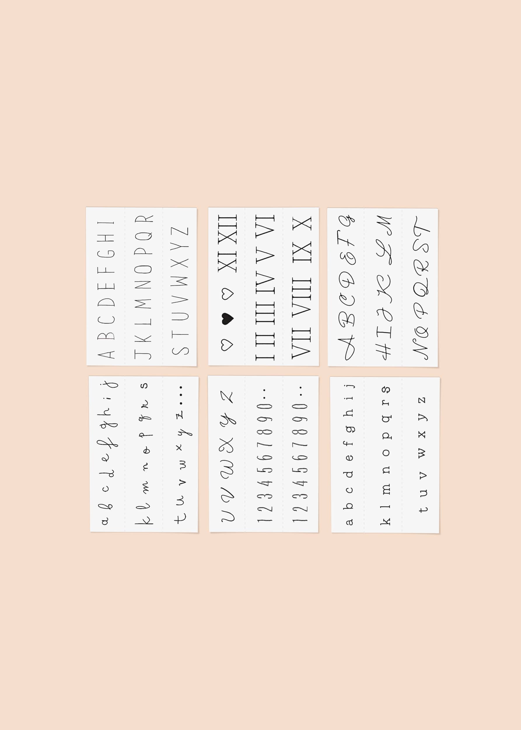 Make It Yours Temporary Tattoo Pack INKED by Dani