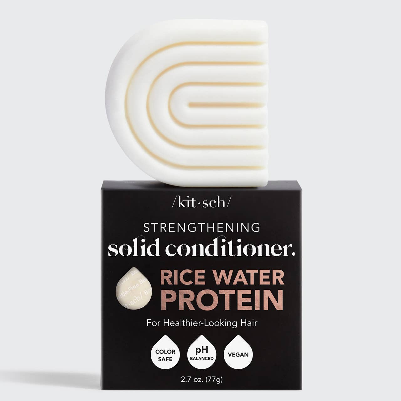 Rice Water Protein Conditioner Bar for Hair Growth KITSCH