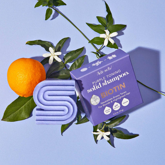 Purple Toning Solid Shampoo Bar KITSCH