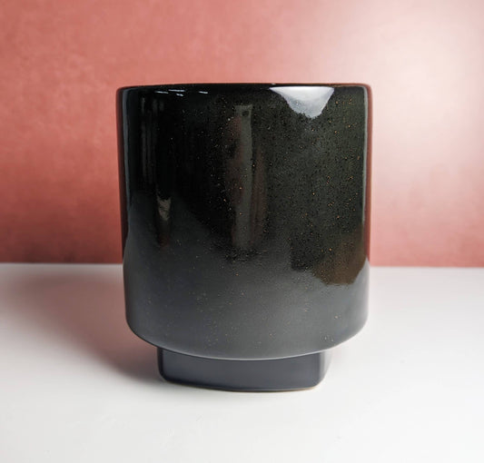 Black Ceramic Soy Candle Unplug Soy Candles