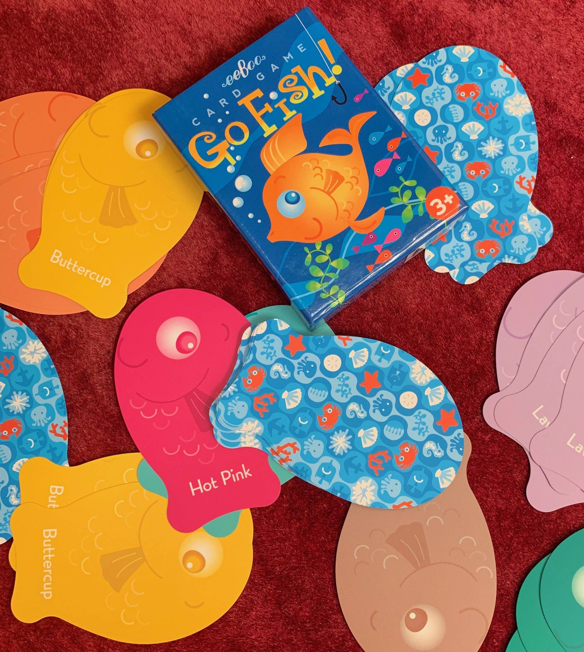 Color Go Fish Playing Cards eeBoo