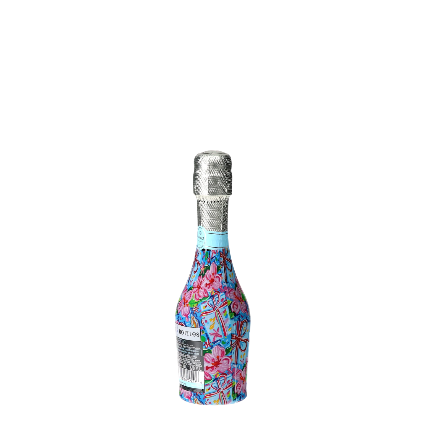 Beau Bottles Happy Birthday Brushed Presents - MINI Prosecco Collection - Set of 6 (Wraps Only)
