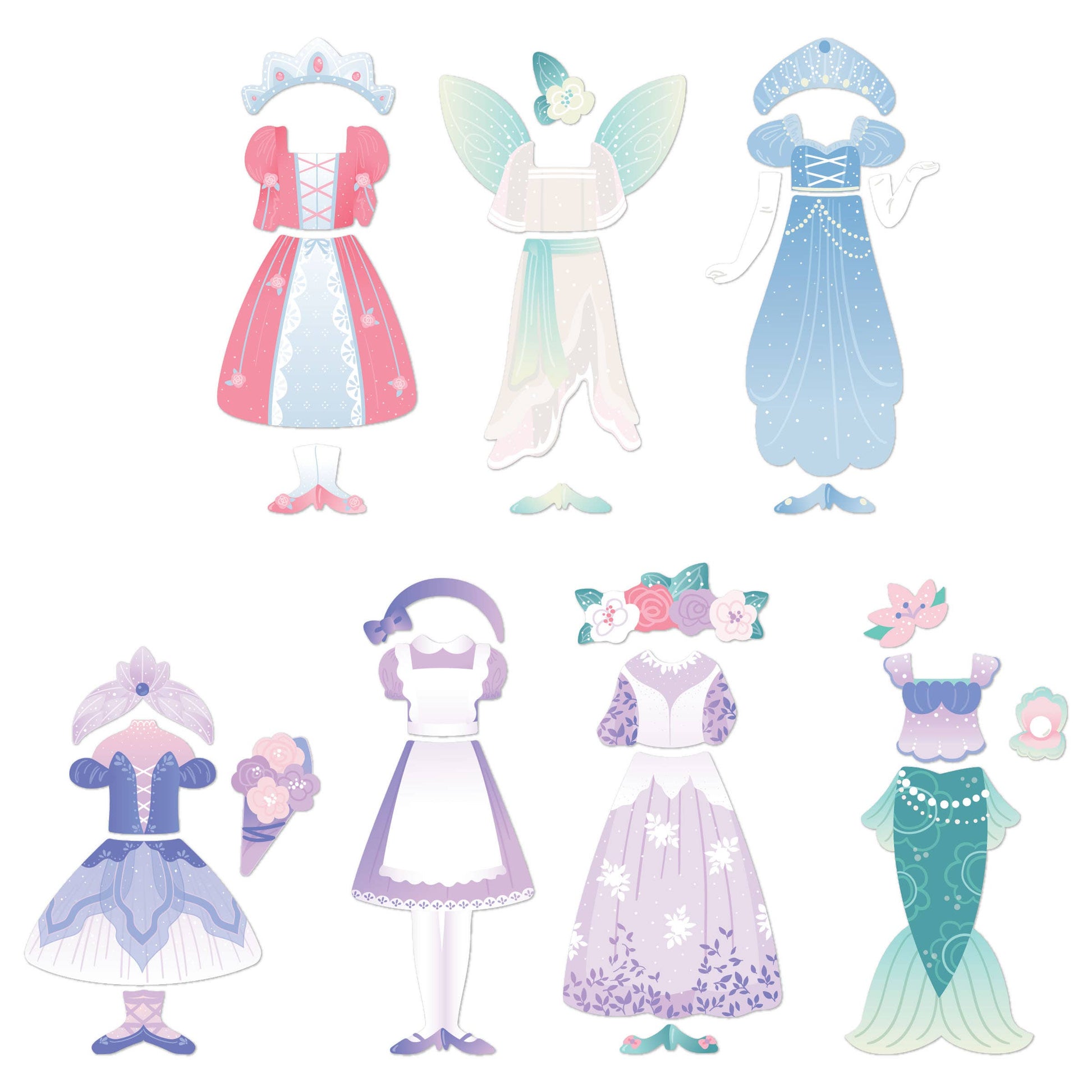 Magnetic Dress-Up Dolls Stephen Joseph Gifts