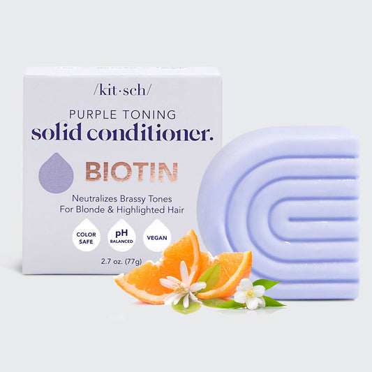 Purple Toning Solid Conditioner Bar KITSCH