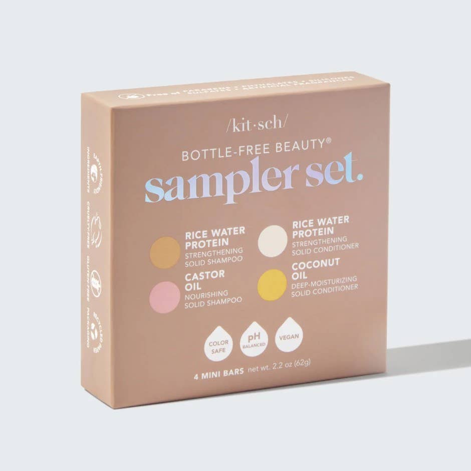 Bottle-Free Beauty 4pc Sampler Set KITSCH