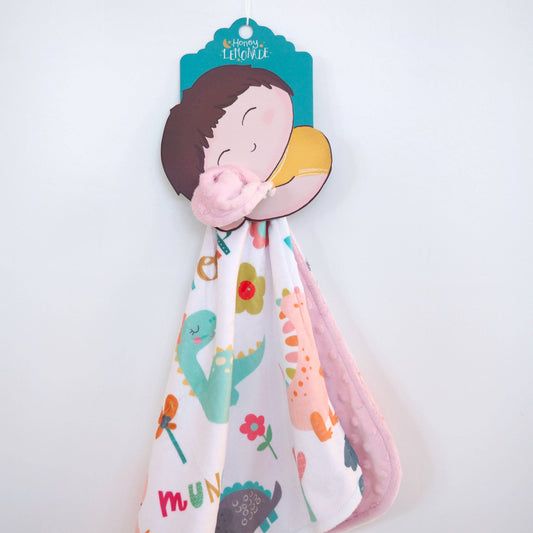 Mini Minky - Dinoland Pink Honey Lemonade