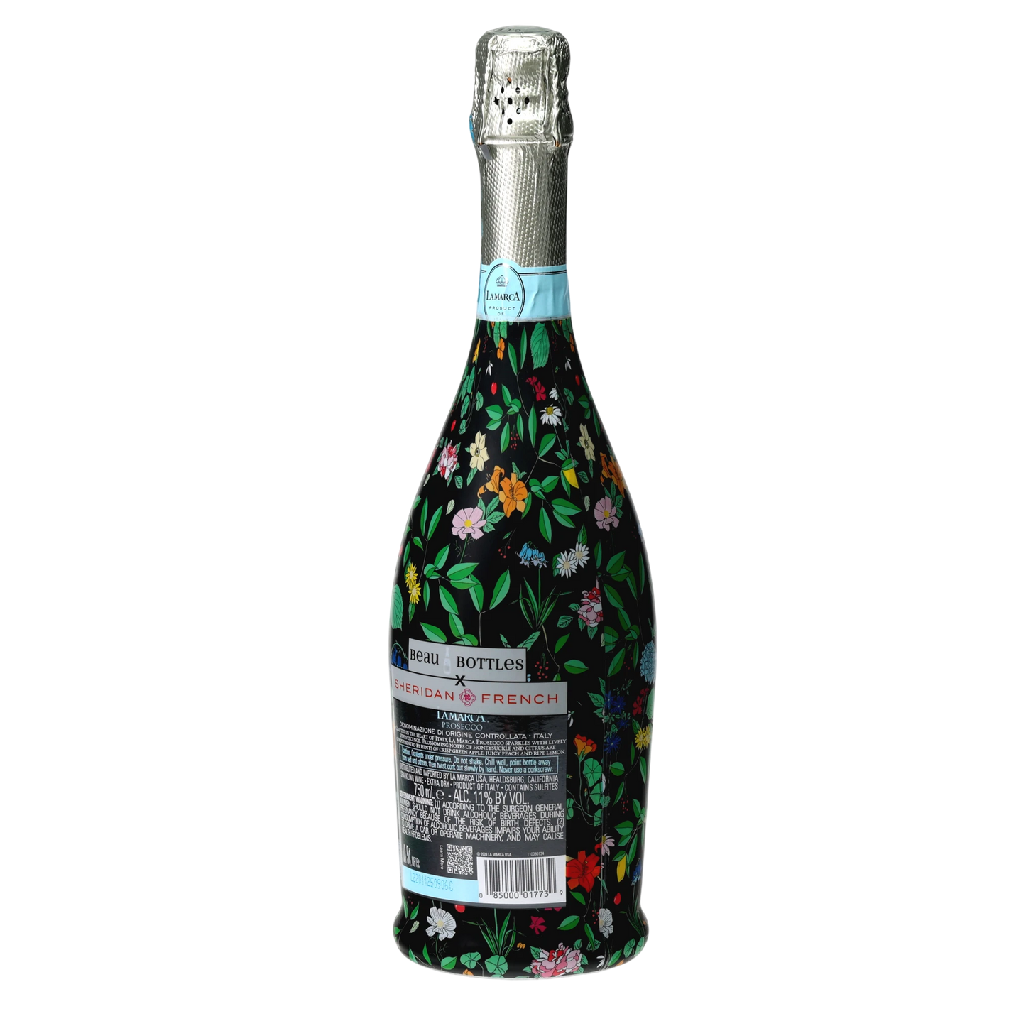 Beau Bottle x Sheridan French Collection - Onyx Wildflower - Prosecco Collection