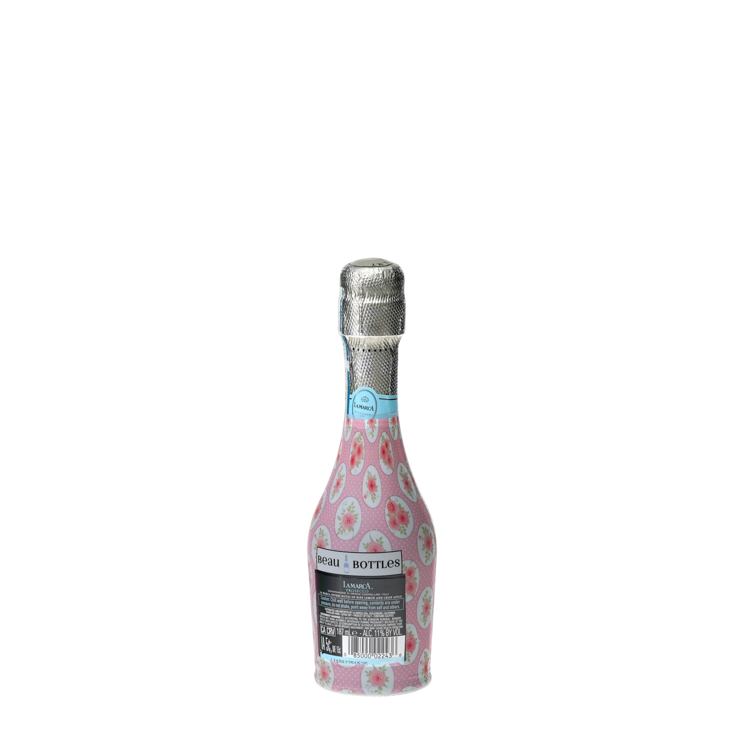 Beau Bottles Pink Chateau Dots- MINI Prosecco Collection - Set of 6 (Wraps Only)