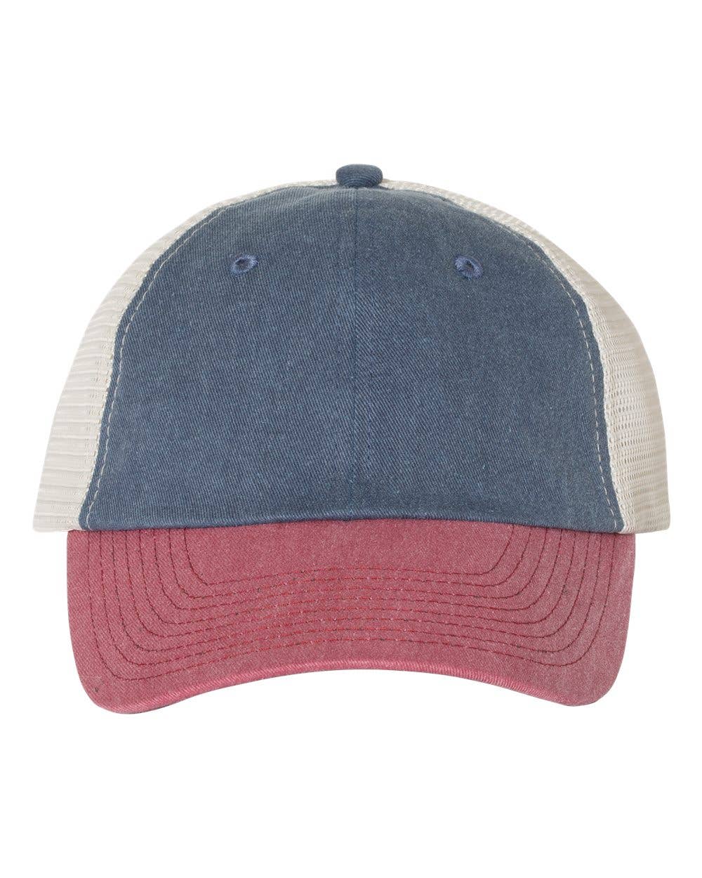 Wildflowers on Soft SP510 Sportsman Pigment-Dyed Trucker