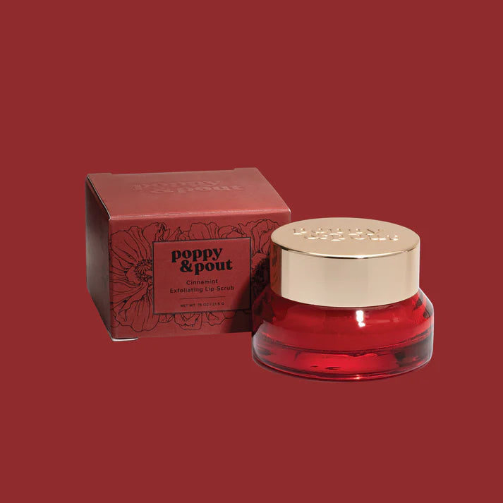 CinnaMint Lip Scrub Poppy & Pout