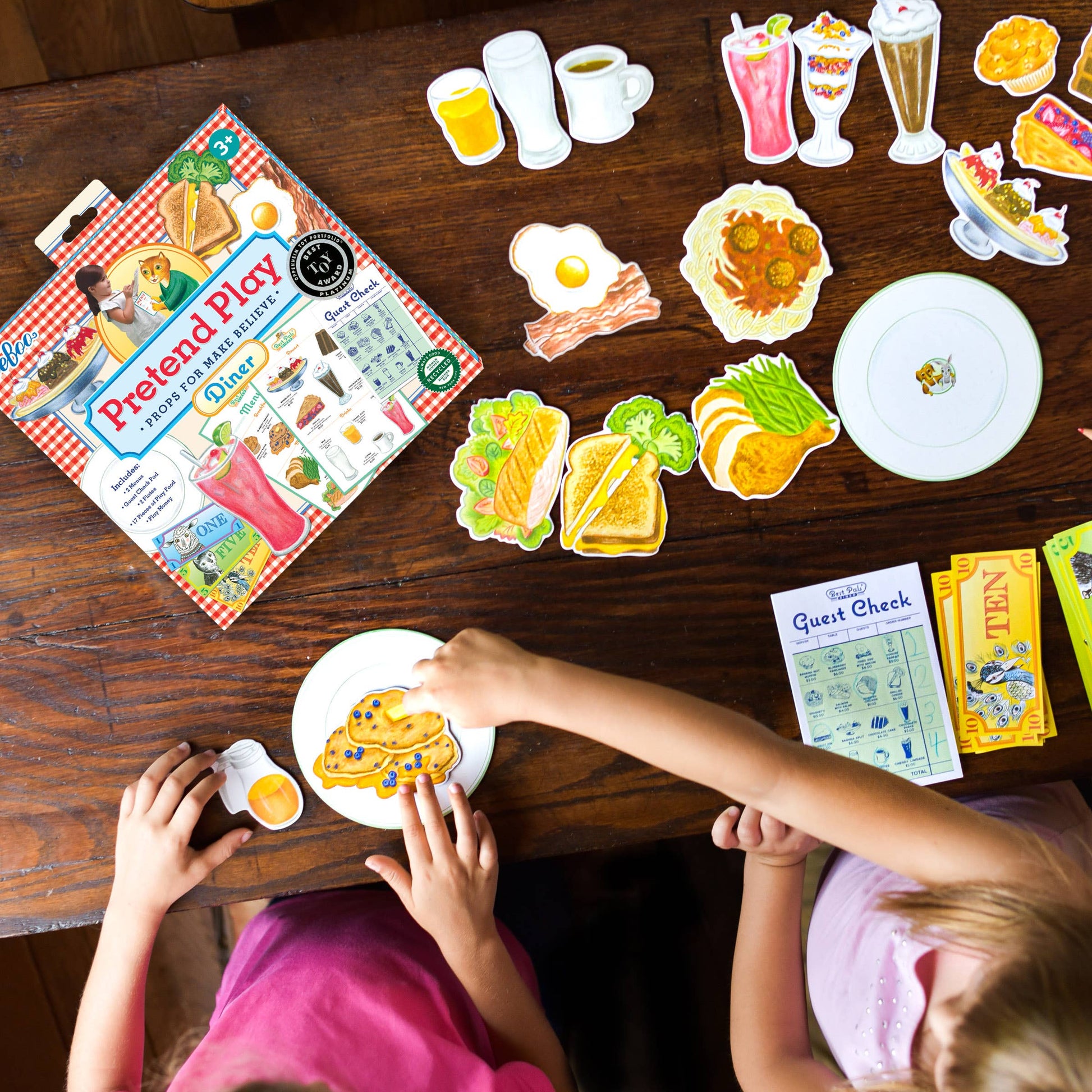 Best Pals' Diner Pretend Play eeBoo