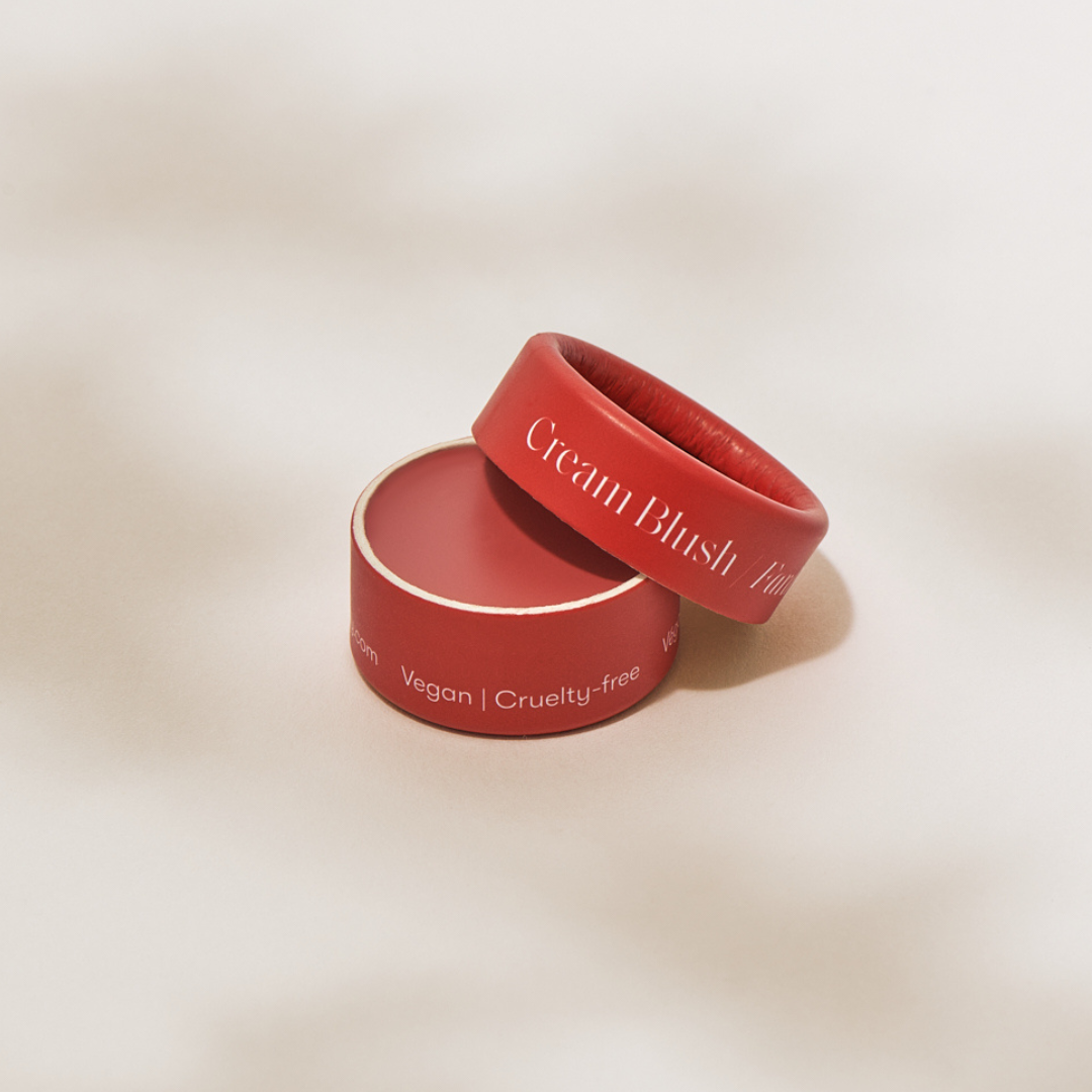 Zero Waste Cream Blush Mini - Scarlet Minori