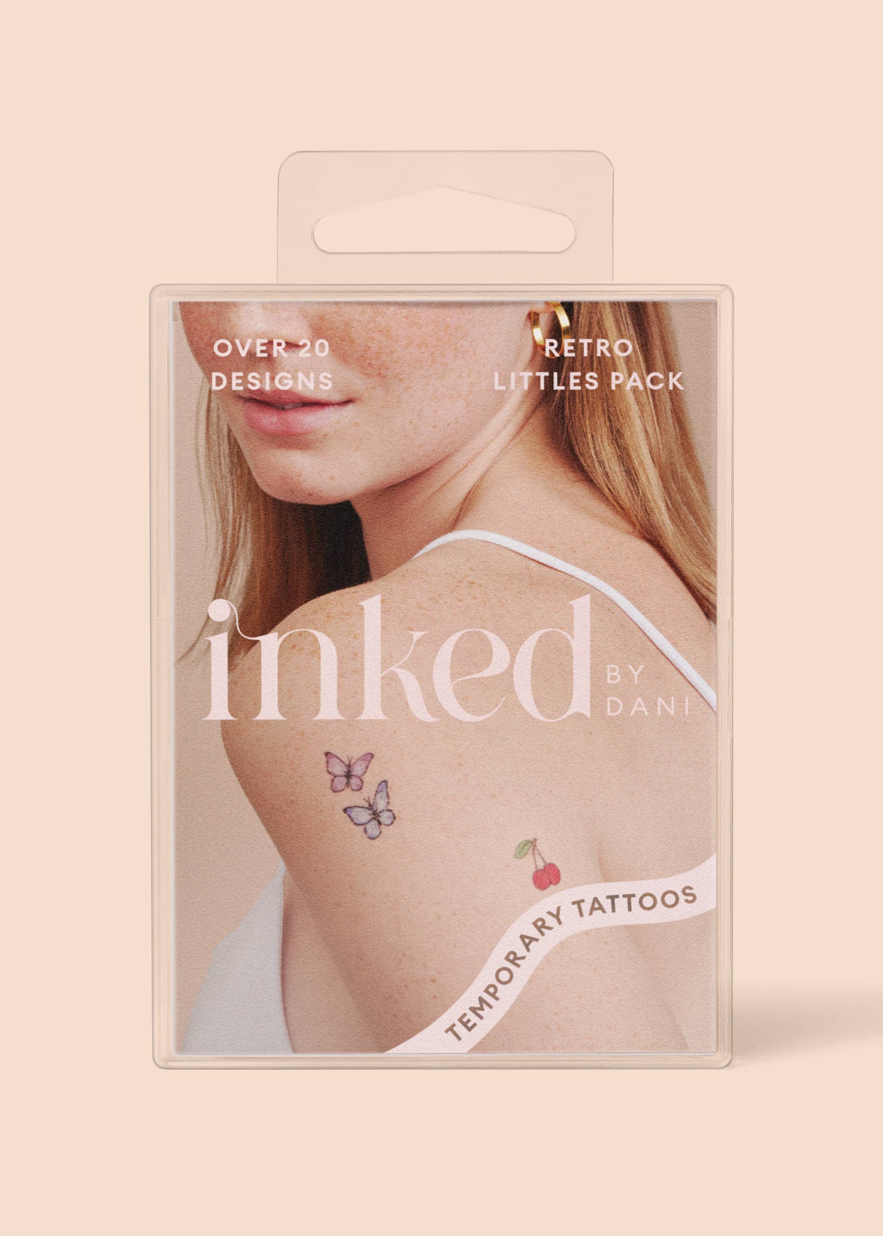 Retro Littles Temporary Tattoo Pack INKED by Dani