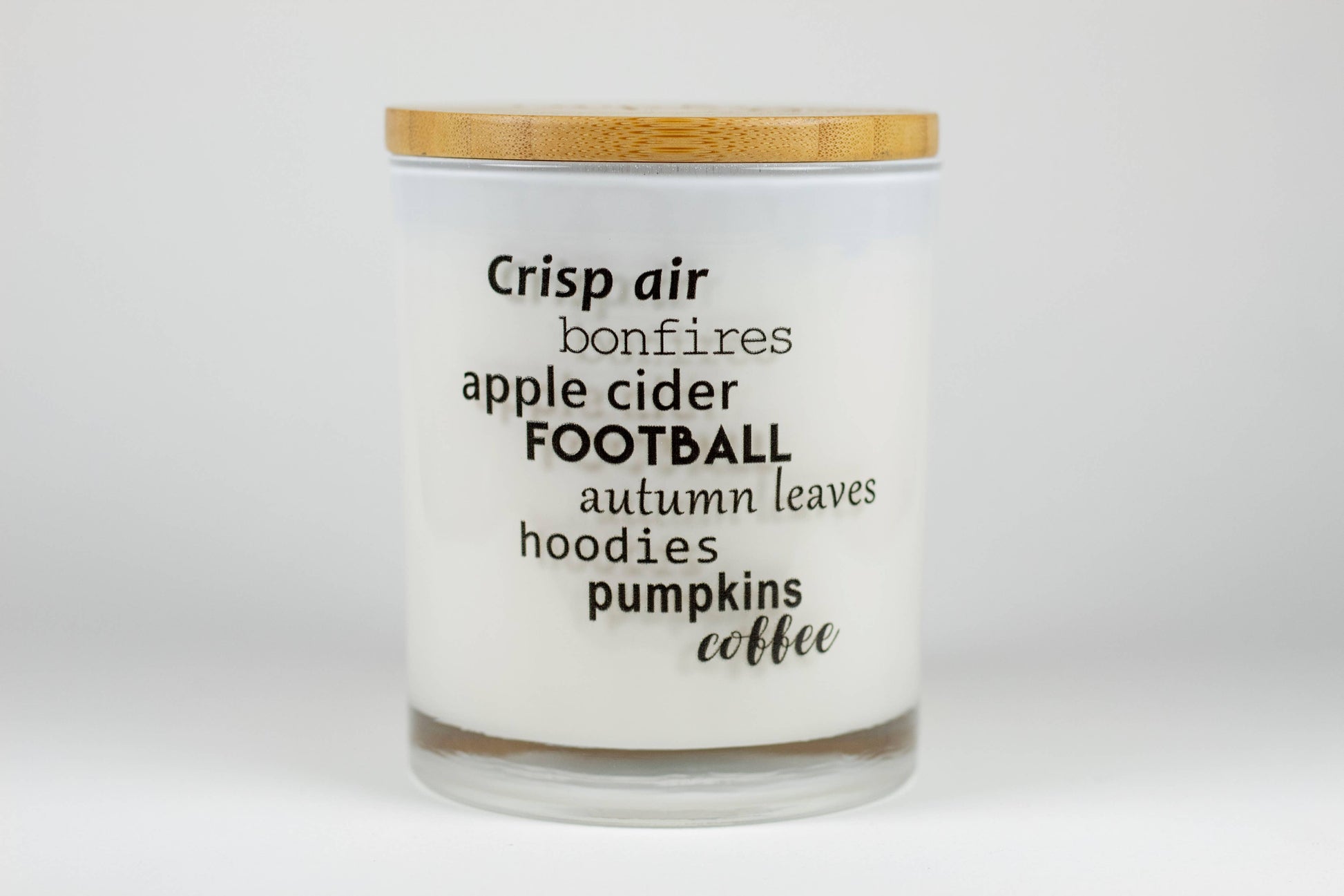 Fall Vibes Soy Candle Unplug Soy Candles