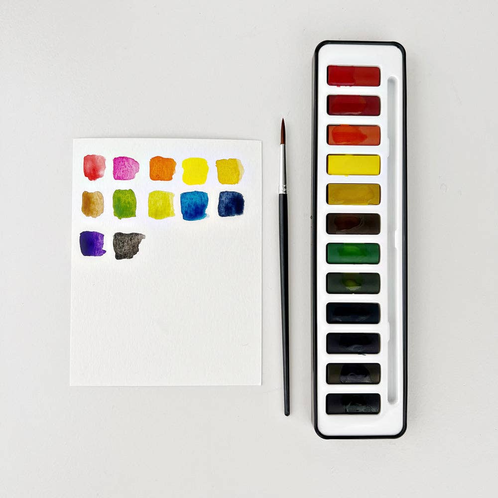 Watercolor paint set emily lex studio