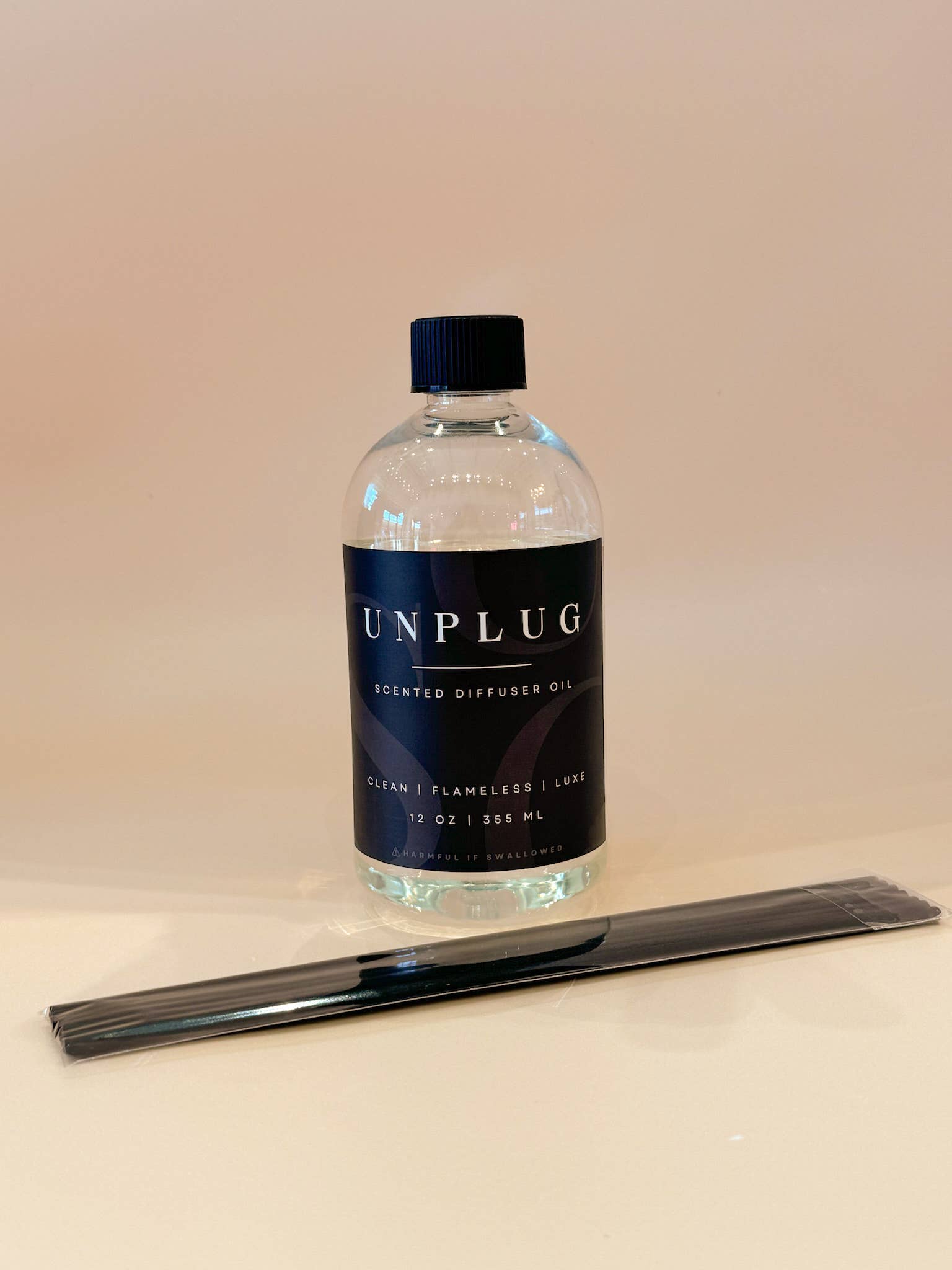 Luxe Reed Diffuser Oil + Reeds Unplug Soy Candles