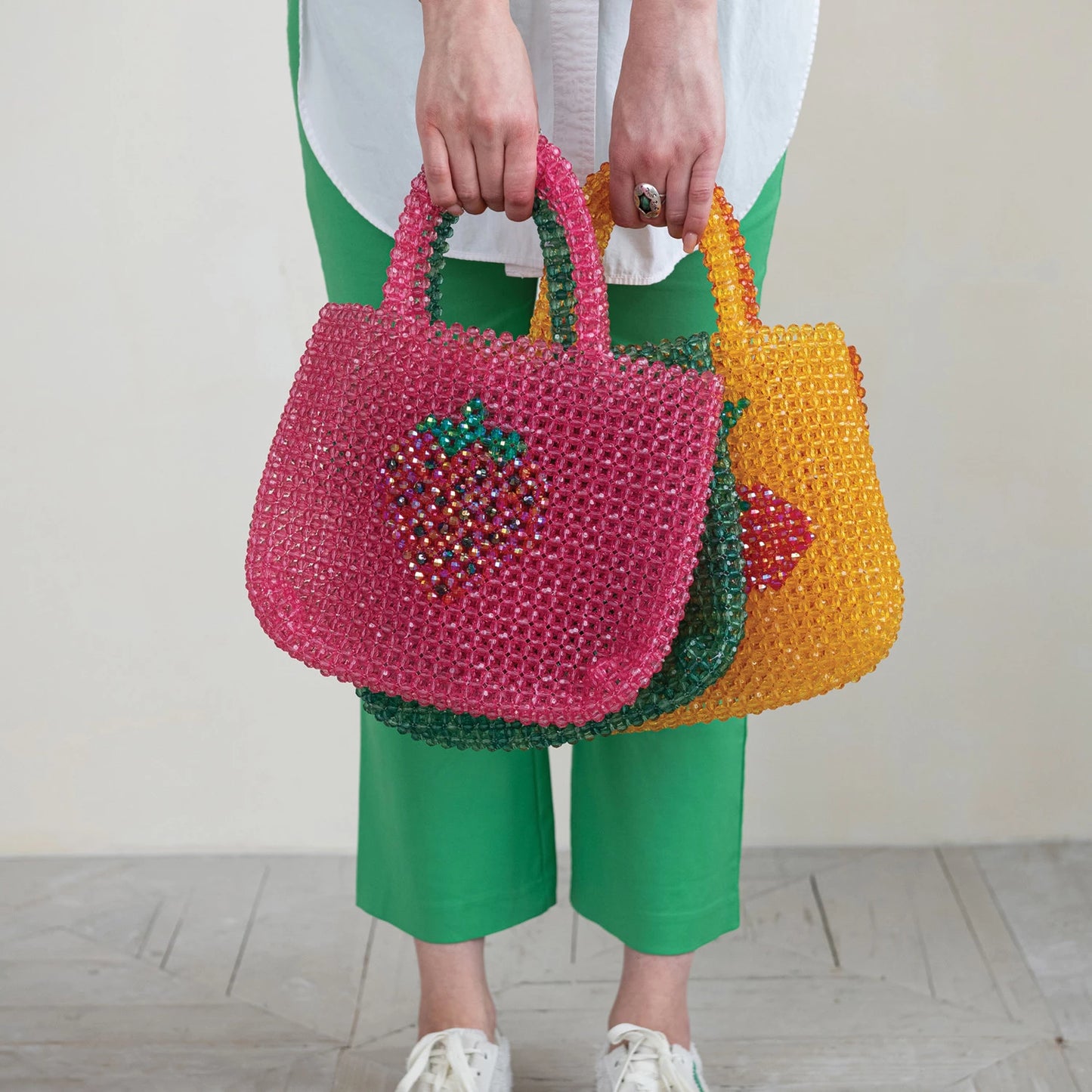 Handmade Acrylic Bead handbag