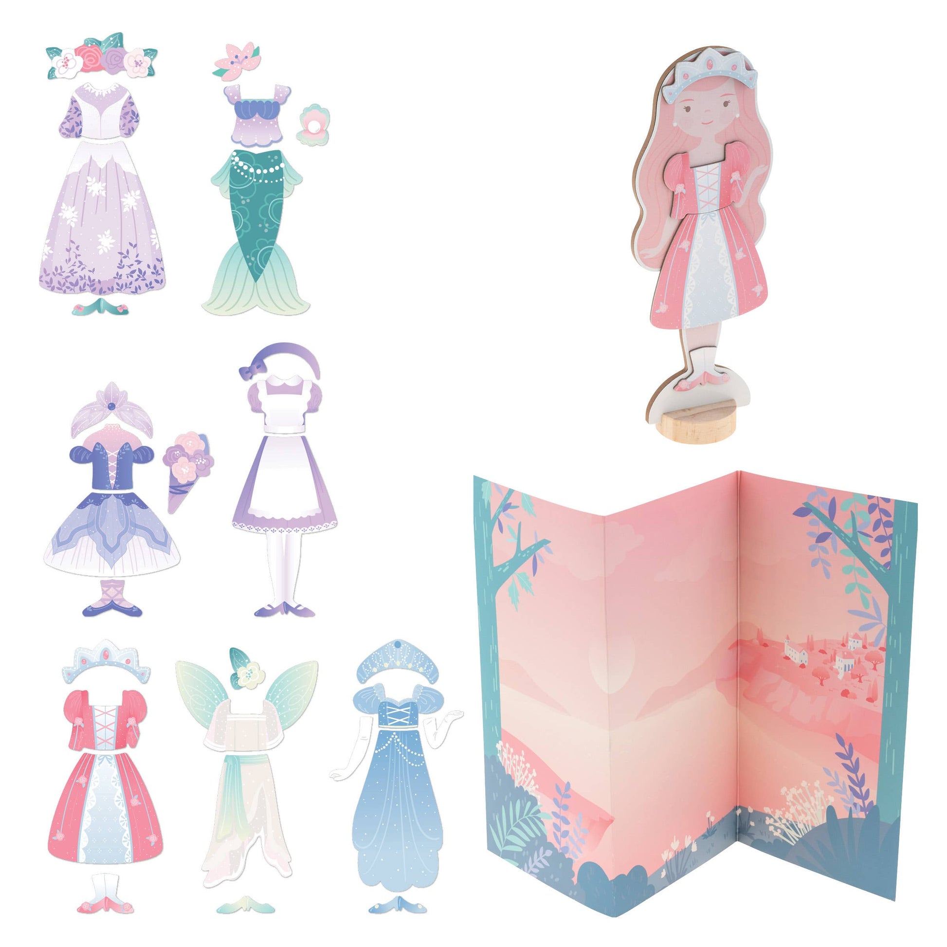 Magnetic Dress-Up Dolls Stephen Joseph Gifts