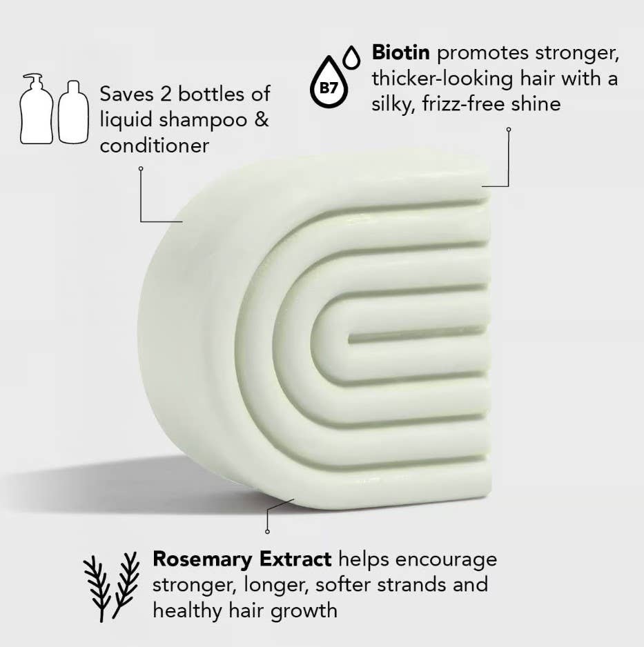 Rosemary & Biotin Volumizing Solid Conditioner KITSCH