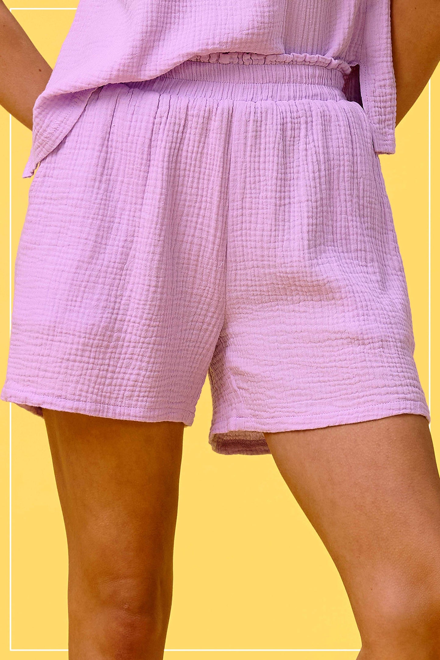 Comfy Lightweight Relaxed Fit Gauze Casual Set