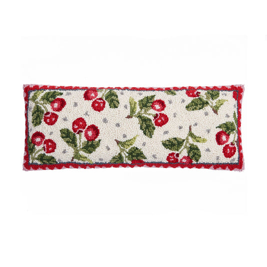 Sweet Cherry Hook Pillow Peking Handicraft