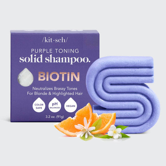 Purple Toning Solid Shampoo Bar KITSCH
