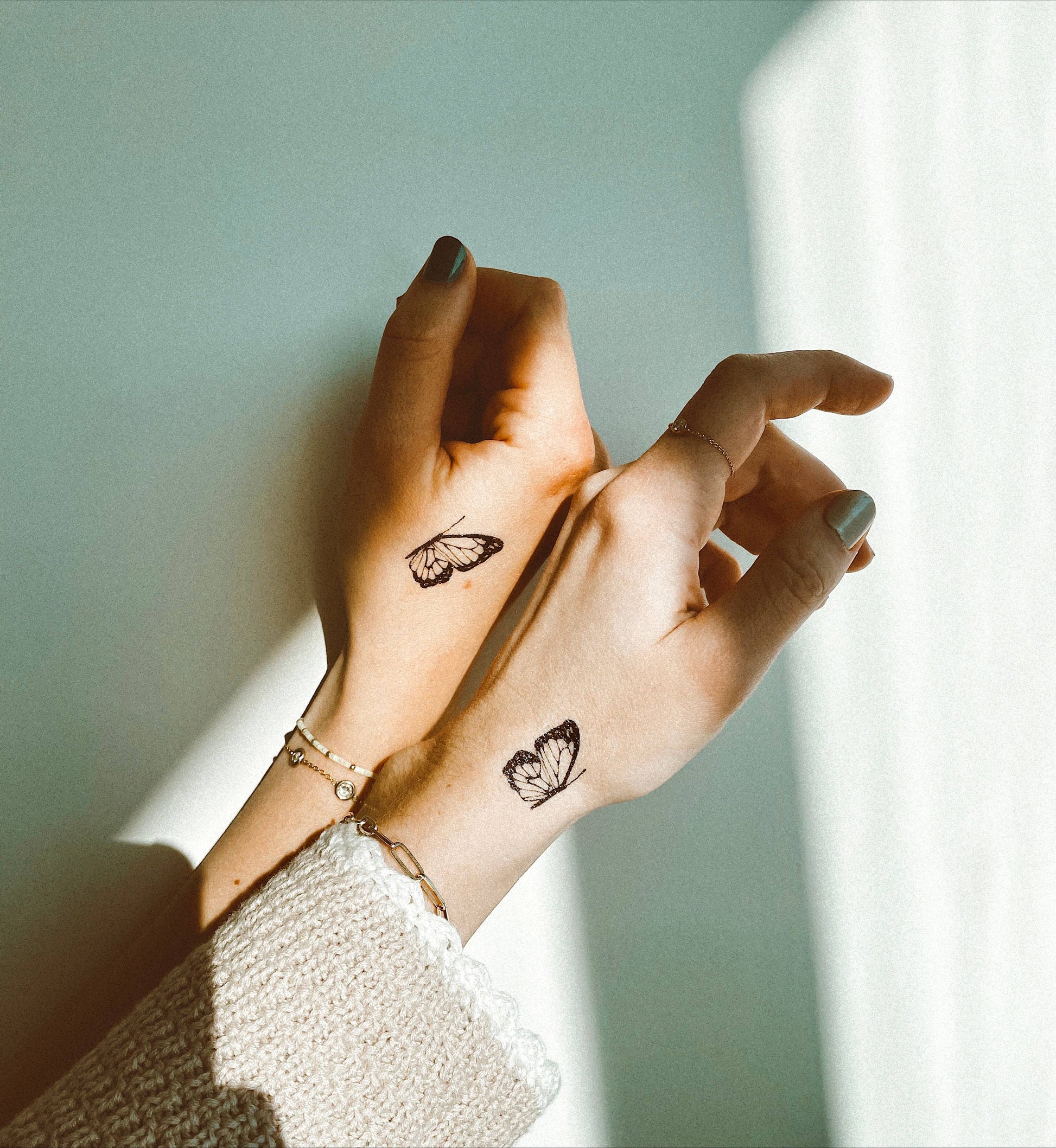 Two of A Kind Temporary Tattoo Pack INKED by Dani