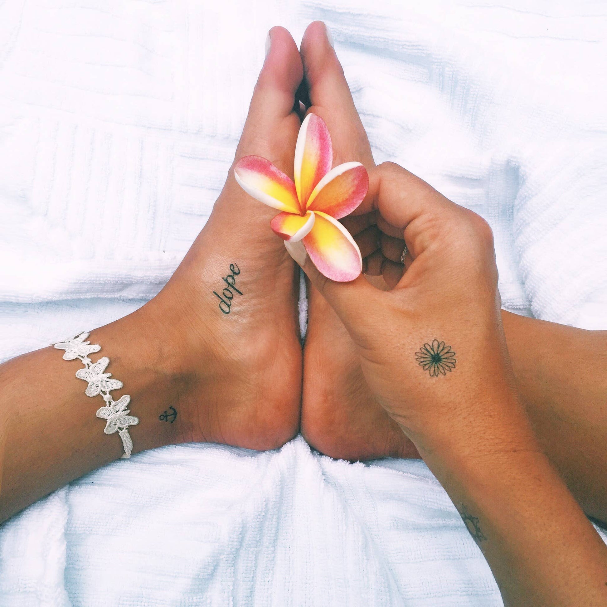 Black and White Temporary Tattoo Pack INKED by Dani