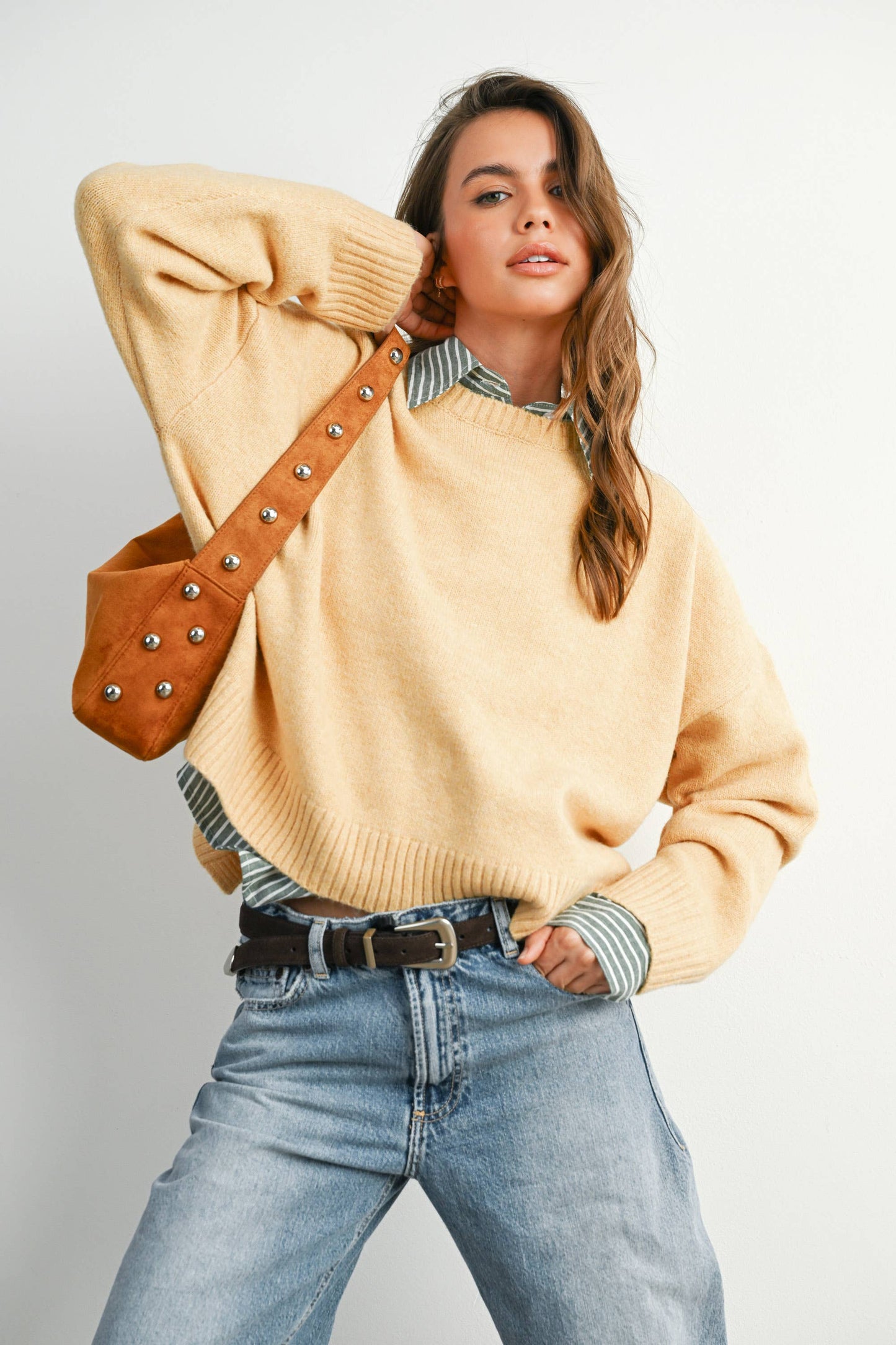 Tie-back Sweater