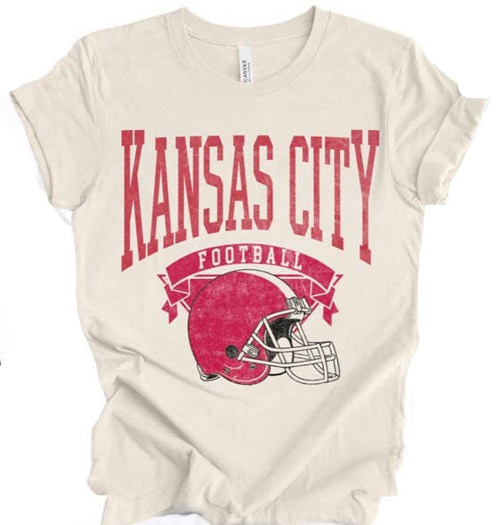 Football Team Vintage Hometown retro Game Day Graphic Tee