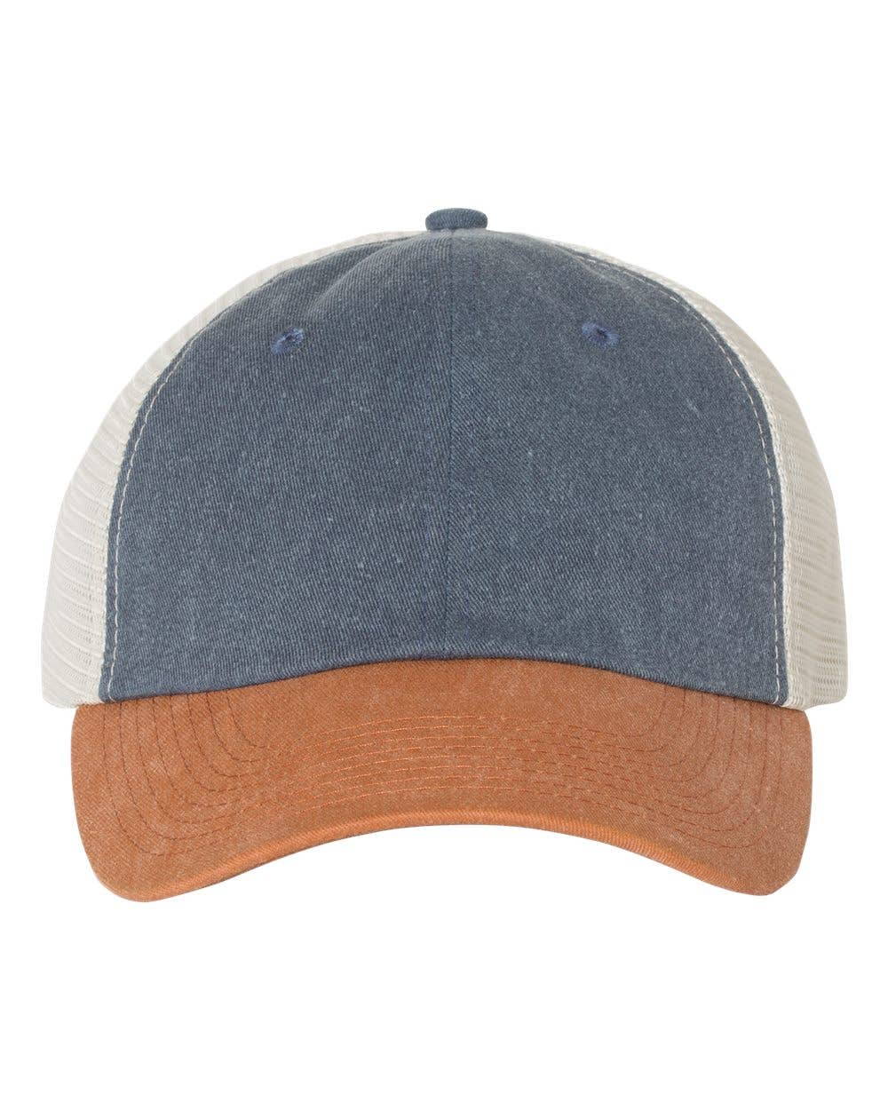 Wildflowers on Soft SP510 Sportsman Pigment-Dyed Trucker