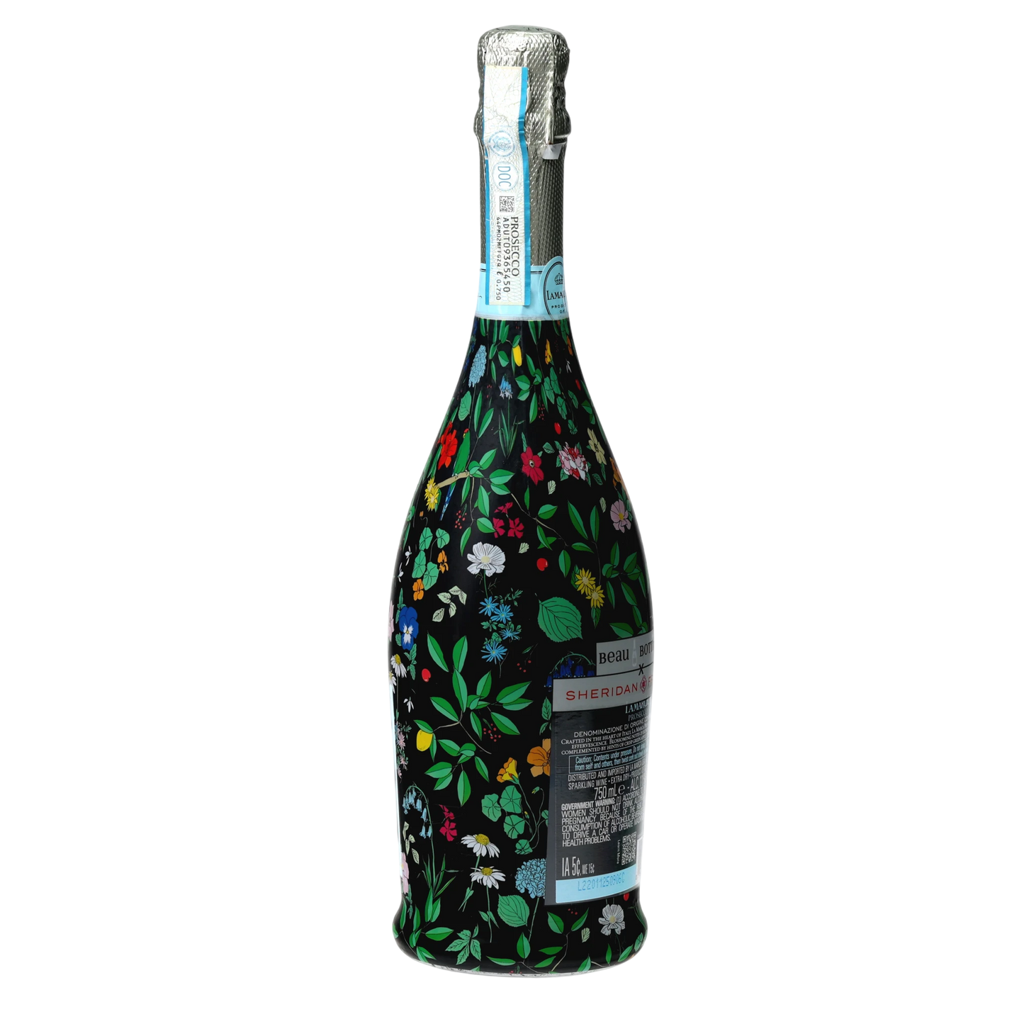 Beau Bottle x Sheridan French Collection - Onyx Wildflower - Prosecco Collection