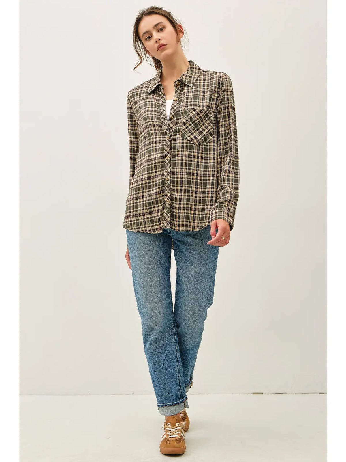 Plaid Flannel Shirt