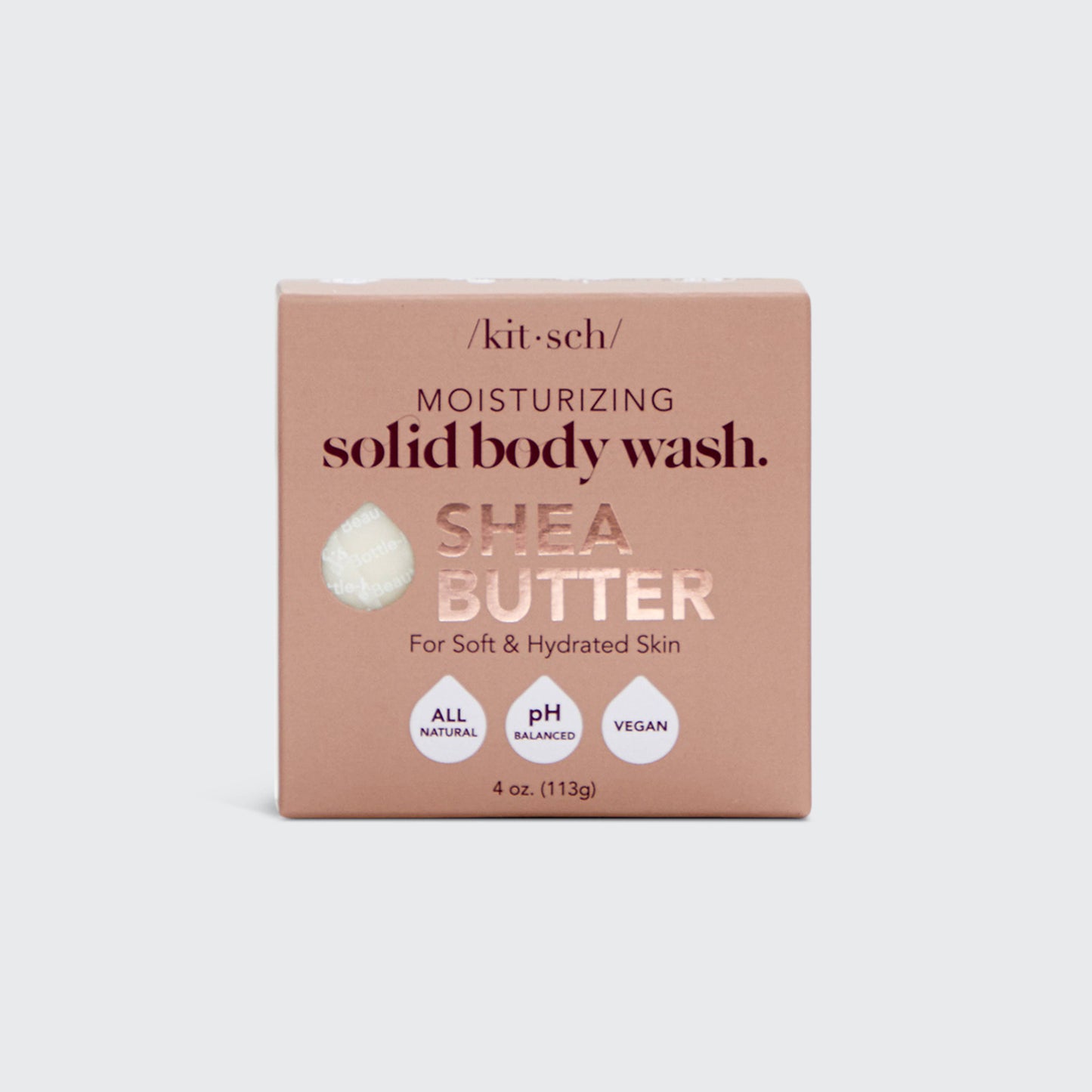 Shea Butter Solid Body Wash Bar KITSCH