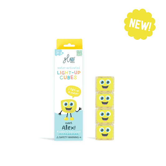 Glo Pals Alex Light-Up Cubes Glo Pals