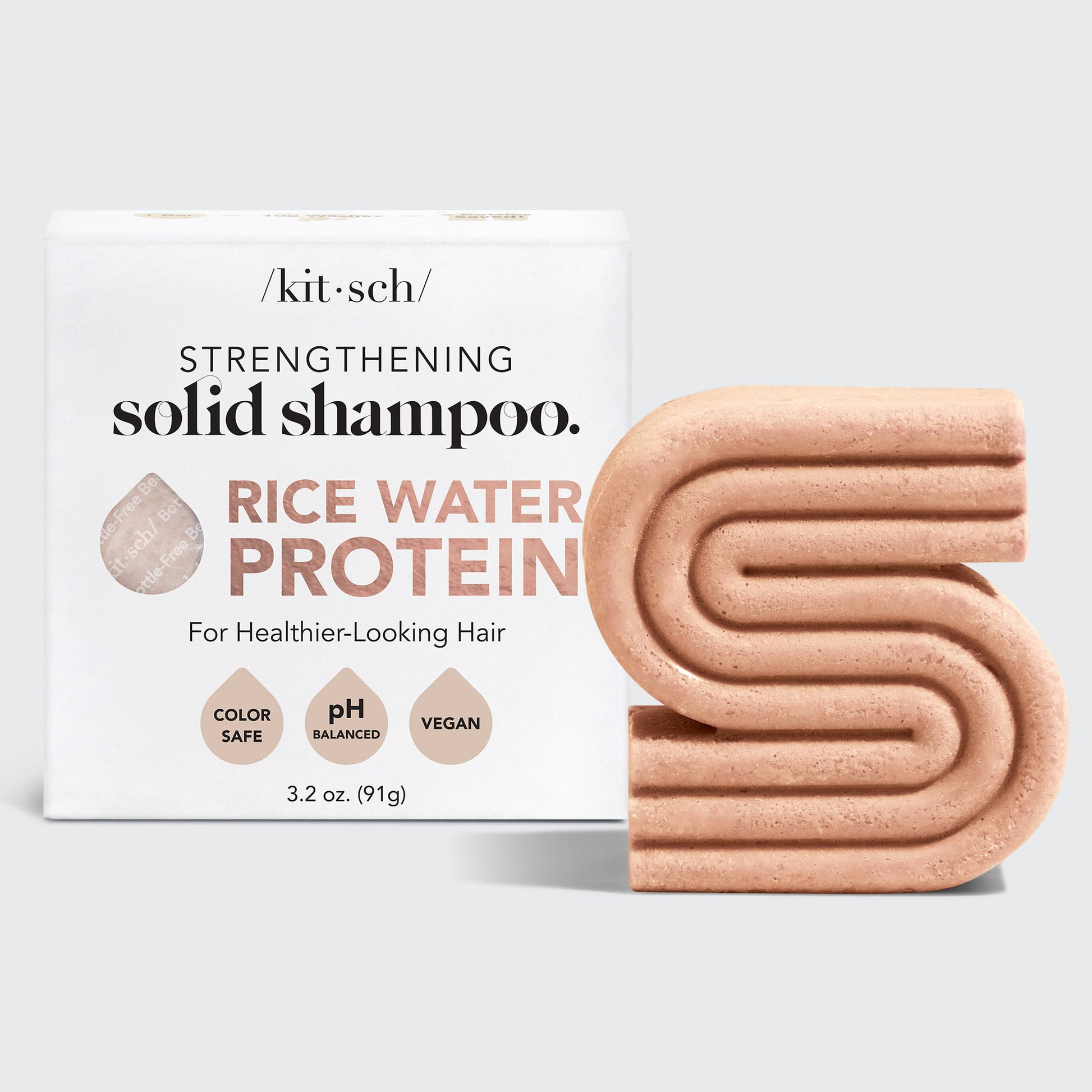 Rice Water Protein Shampoo Bar for Hair Growth KITSCH