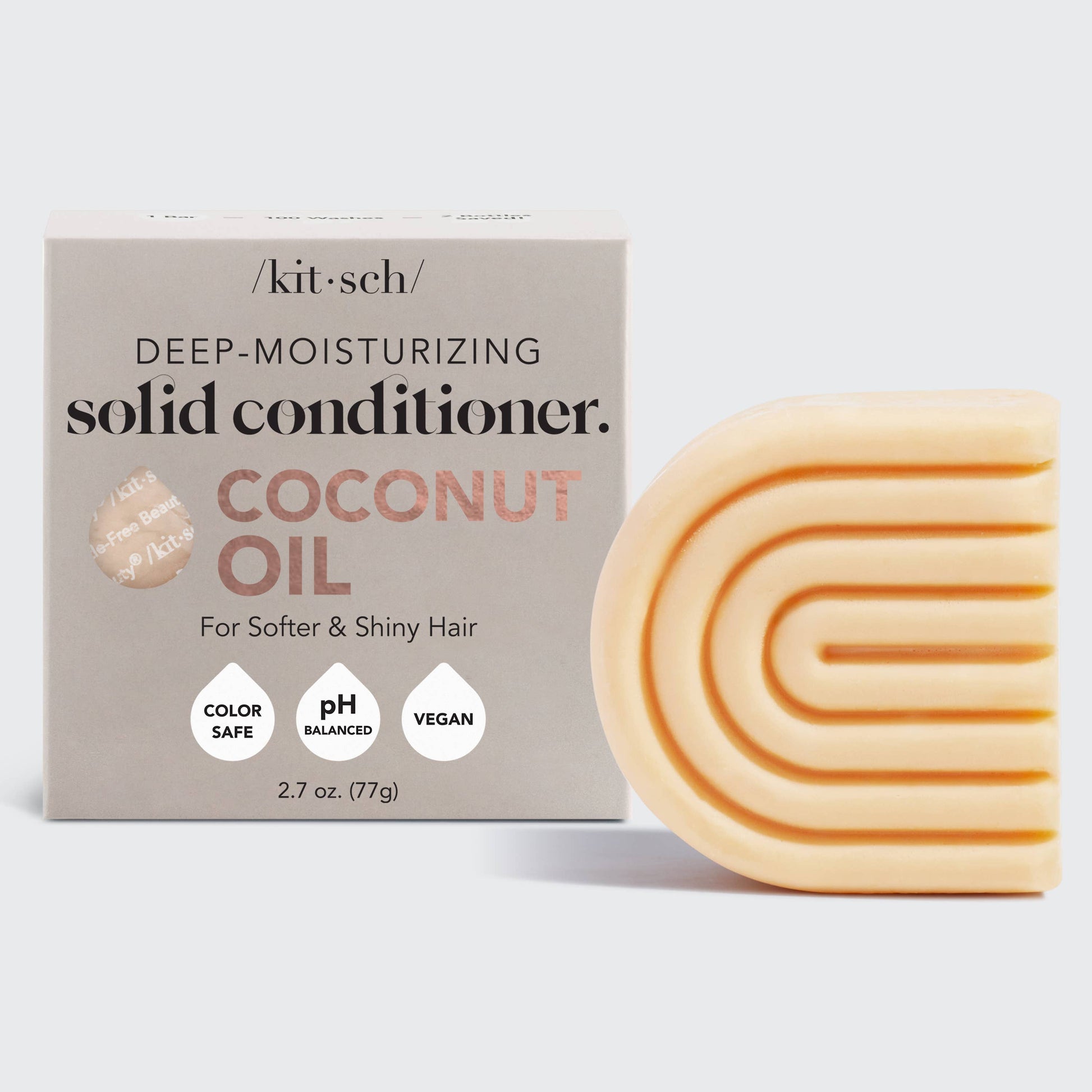Coconut Repair Conditioner Bar/Mask for Dry Damaged Hair KITSCH
