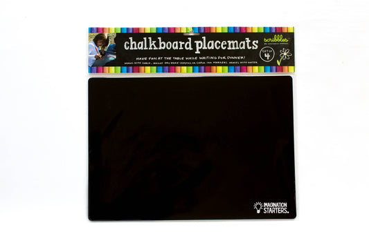 Chalkboard Creative Travel Placemat Set of 4 Imagination Starters