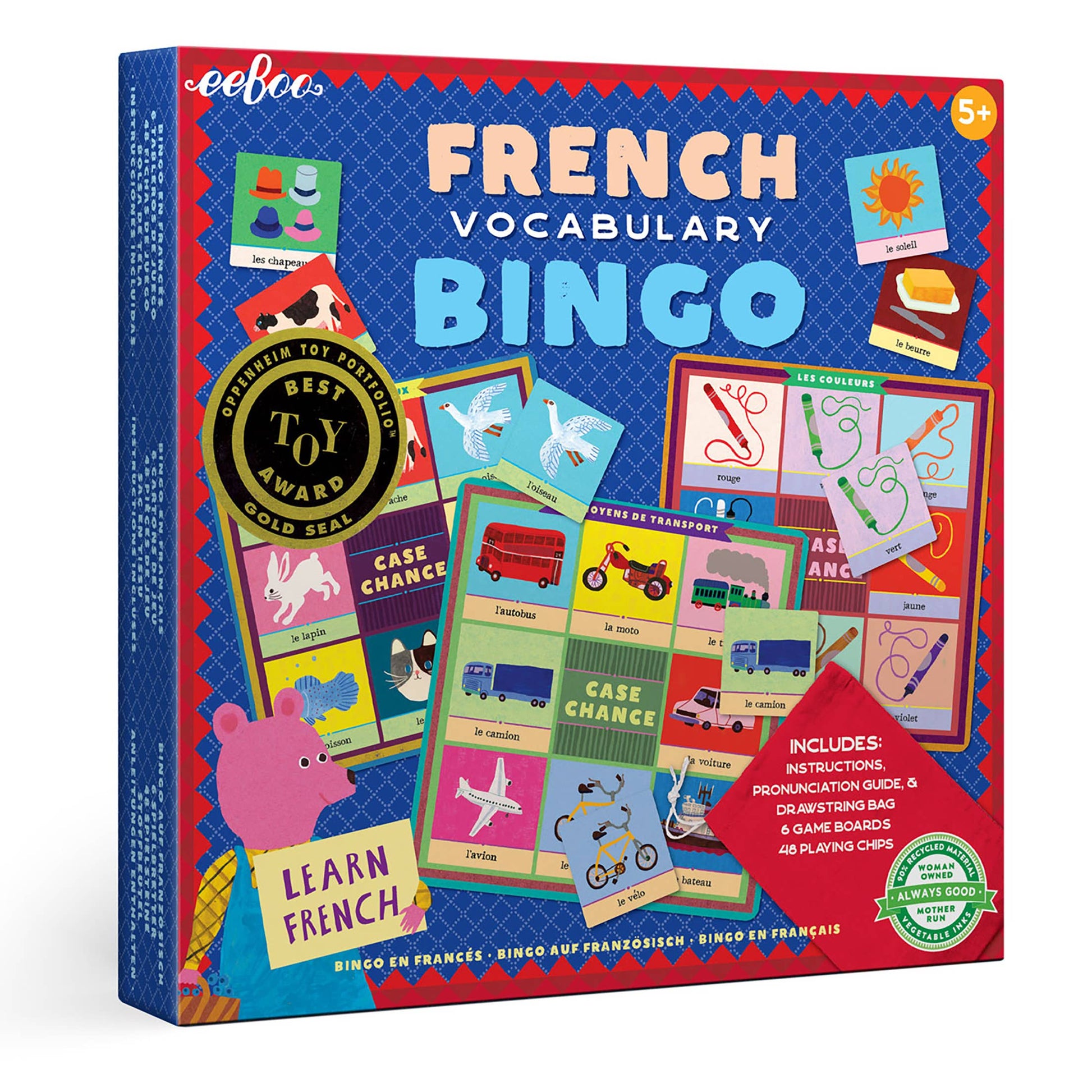 French Bingo eeBoo