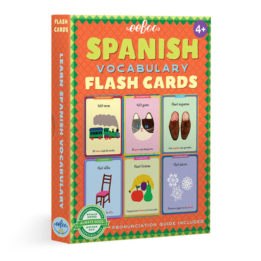 Spanish Flash Cards eeBoo