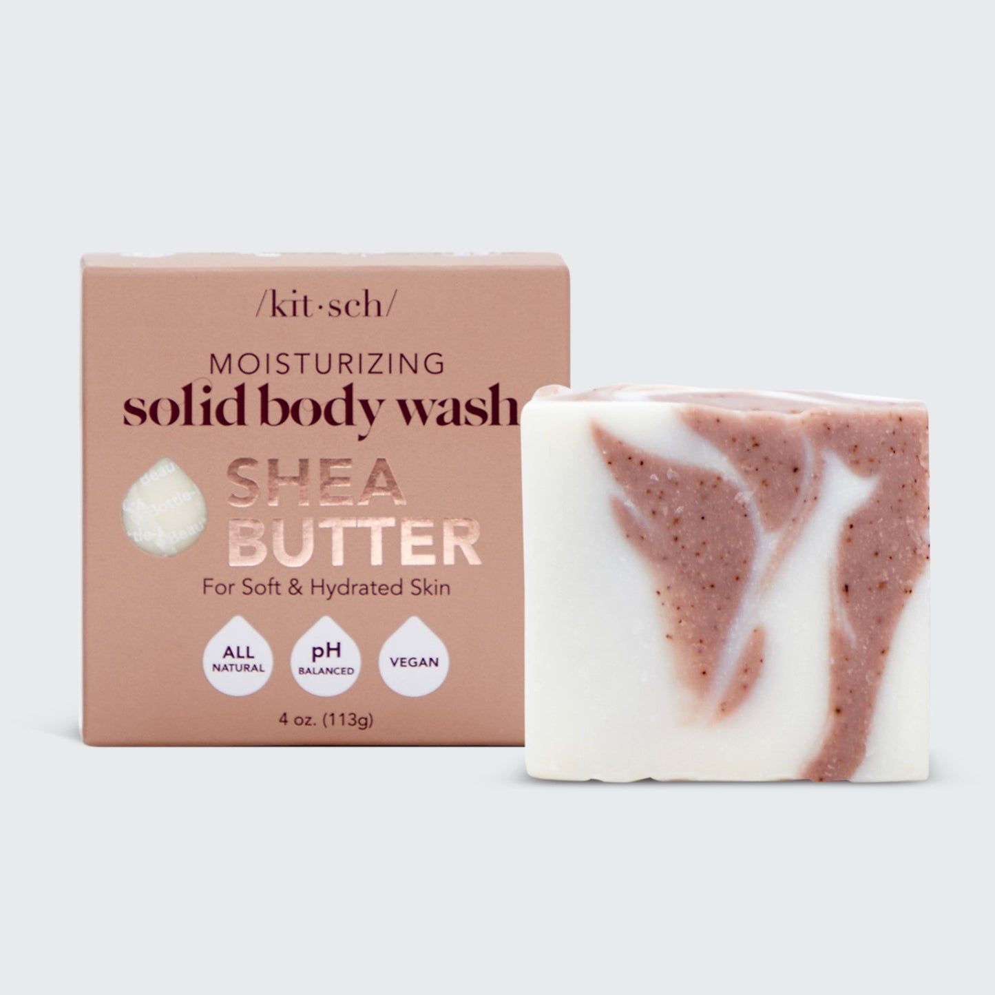 Shea Butter Solid Body Wash Bar KITSCH
