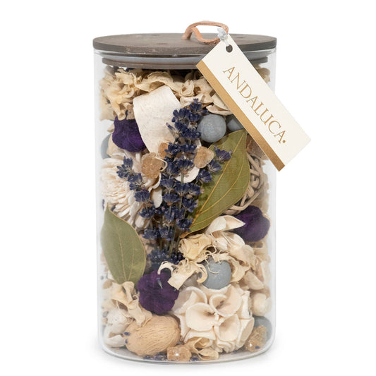 Amber Lavender Potpourri Jar Andaluca